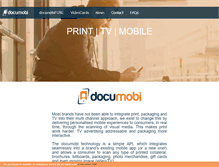 Tablet Screenshot of documobi.com